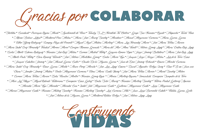 CIERRE CAMPAÑA CONSTRUYENDO VIDAS